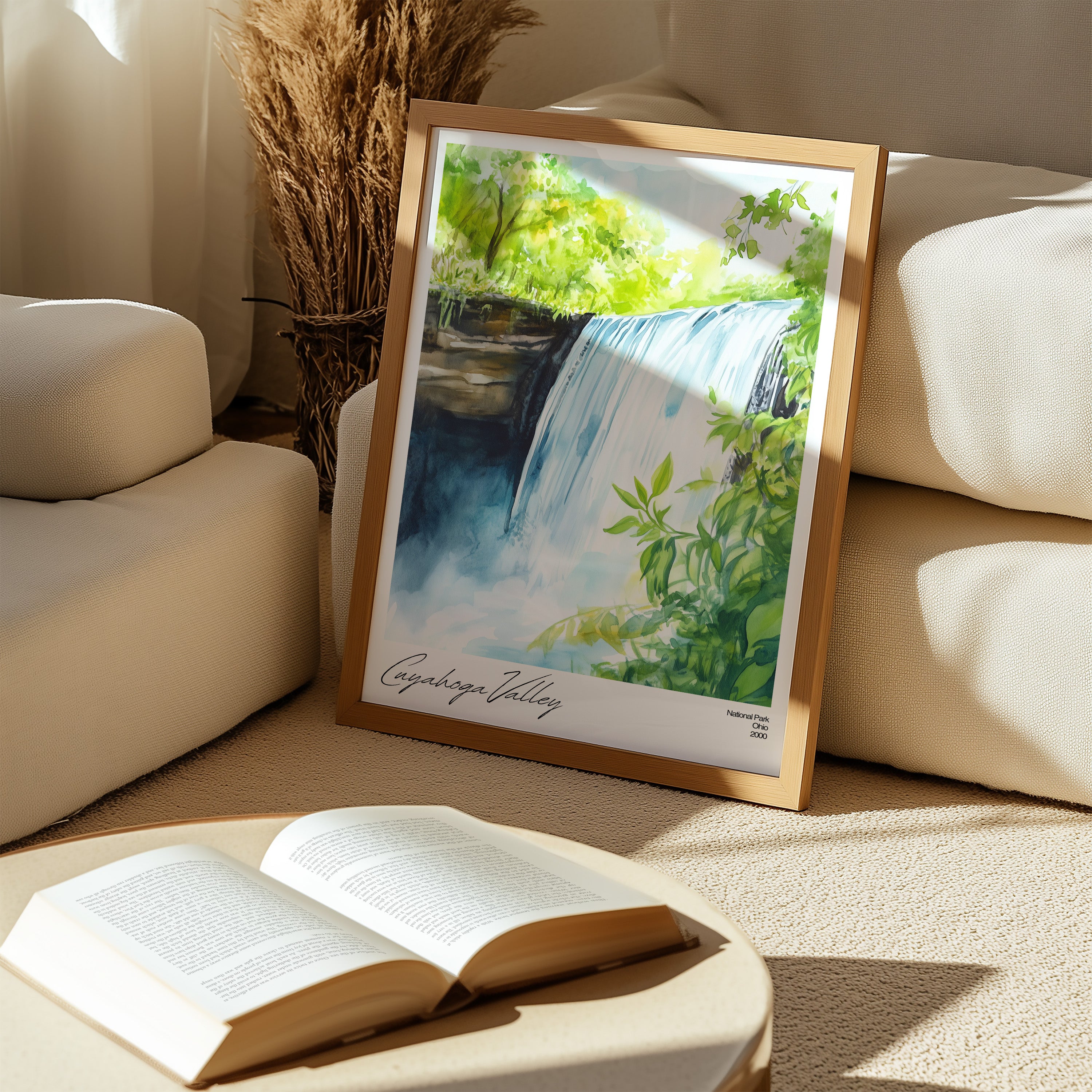 Cuyahoga Valley National Park - Watercolor Poster