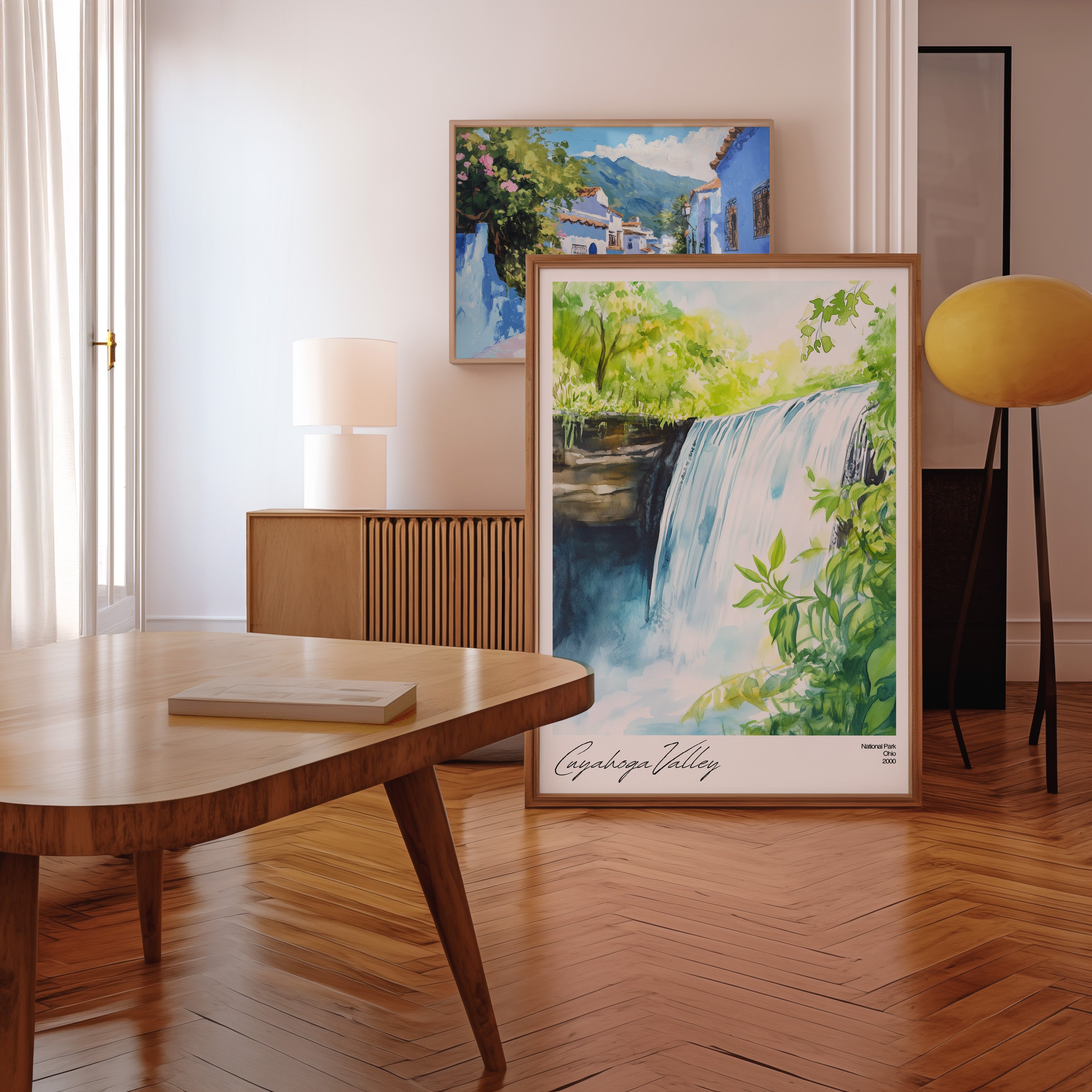Cuyahoga Valley National Park - Watercolor Poster