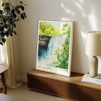 Cuyahoga Valley National Park - Watercolor Poster